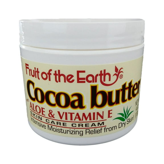 Fruit Of The Earth Cocoa Butter Skin Care Cream 4 Oz.