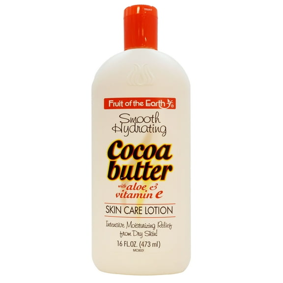 Fruit Of The Earth Cocoa Butter Skin Care Lotion 6 Oz., Pack of 2