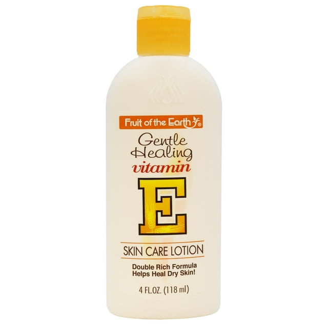 Fruit Of The Earth Gentle Healing Vitamin E Skin Care Body Lotion 4 Oz