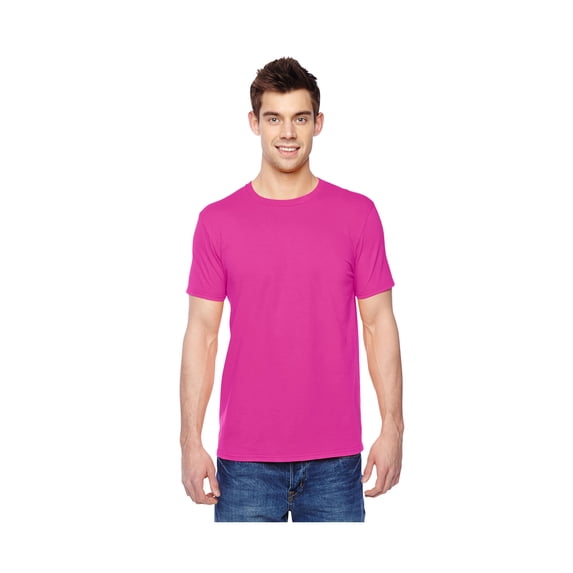 Fruit of the Loom - Sofspun Crewneck T-Shirt - SF45R, 2X, Cyber Pink