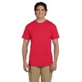 thumbnail image 1 of Fruit Of The Loom 3930 100% Cotton Short-Sleeve Tee, Fiery Red, 2X, Pack Of 3, Mens Workout Shirts, 1 of 1