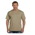 thumbnail image 1 of FRUIT OF THE LOOM 3931P ADULT 5 OZ. HD COTTON POCKET T-SHIRT, M, Khaki, 1 of 1