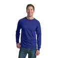 thumbnail image 1 of Fruit of the Loom 4930 HD Cotton 100% Cotton Long Sleeve T-Shirt, Royal, 2X, Pack Of 11, Mens T-Shirts, 1 of 1