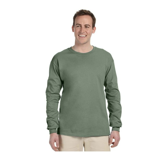 Fruit Of The Loom 4930 Hd Cotton 100 Cotton Long Sleeve T-Shirt