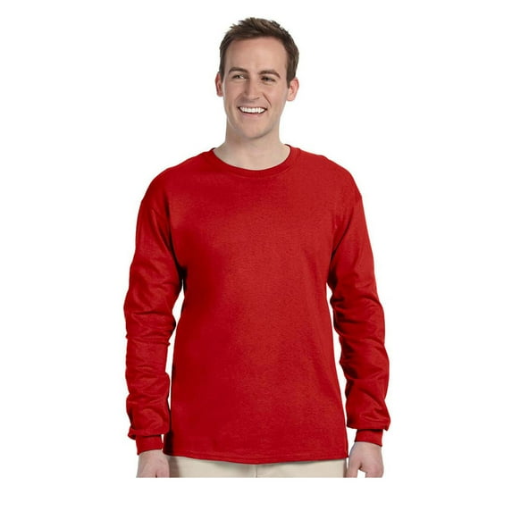 Fruit of the Loom 4930 HD Cotton 100% Cotton Long Sleeve T-Shirt