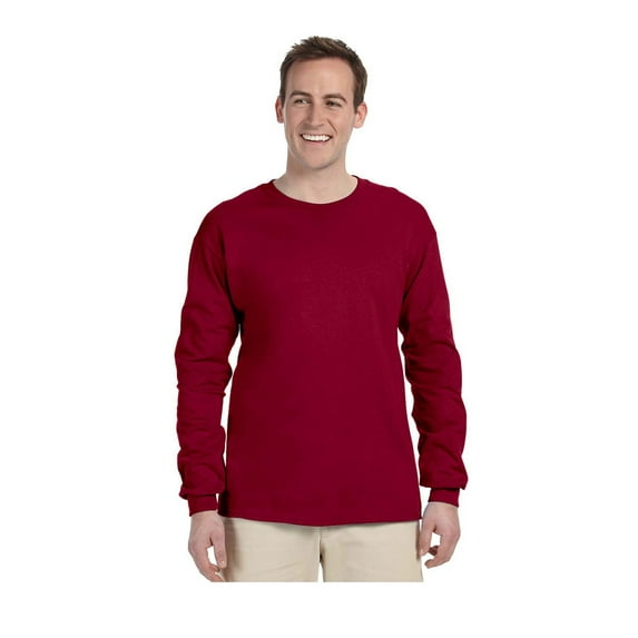 Fruit Of The Loom 4930 Hd Cotton 100 Cotton Long Sleeve T-Shirt
