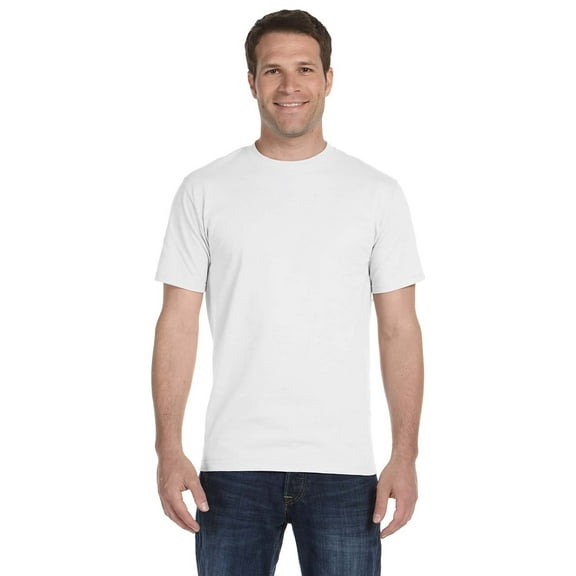 Fruit Of The Loom 6 oz Lofteez HD Plain Tshirt Men's HD6R, Small, White