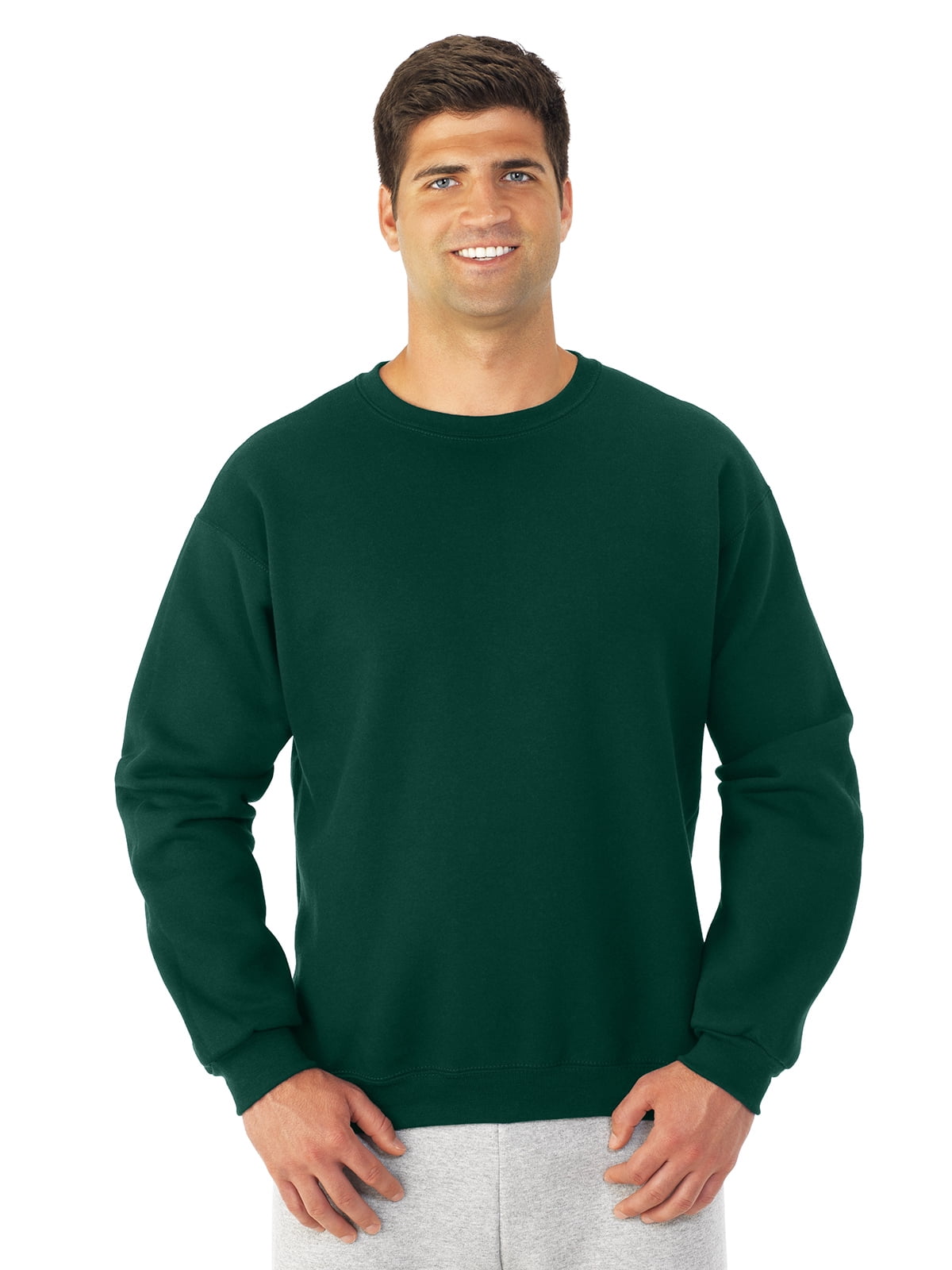 Fruit Of The Loom Adult Super Cotton Pullover Crew Sweatshirt, M