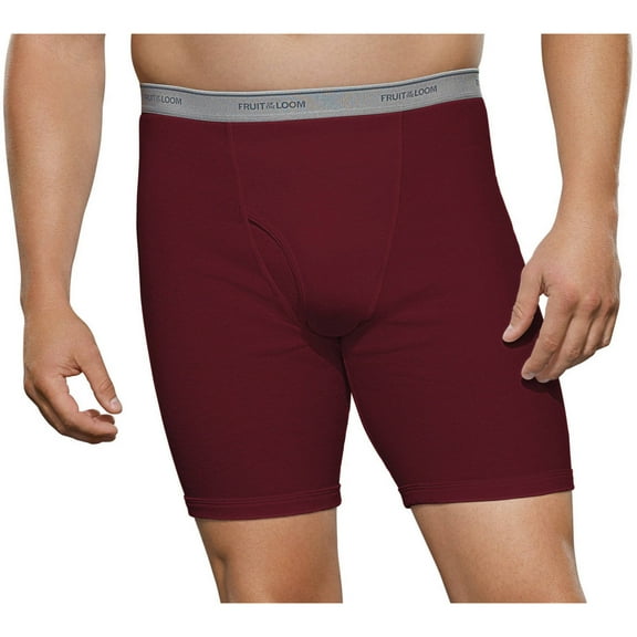 Fruit Of The Loom Big Men's Boxer Briefs, Assorted, 2XB