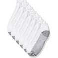thumbnail image 1 of Fruit Of The Loom Boys 6 Pack Cushioned Ankle Socks, M, White, 1 of 1