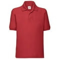 thumbnail image 1 of Fruit Of The Loom Boys/Girls Big Girls 65/35 Pique Polo Shirt (Pack of 2), 1 of 4