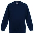 thumbnail image 1 of Fruit Of The Loom Childrens Big Boys Raglan Sleeve Sweatshirt (Pack of 2), 1 of 3