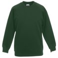 thumbnail image 1 of Fruit Of The Loom Childrens Big Boys Raglan Sleeve Sweatshirt (Pack of 2), 1 of 4