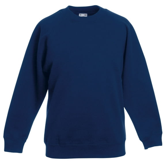 Fruit Of The Loom Childrens Big Boys Raglan Sleeve Sweatshirt