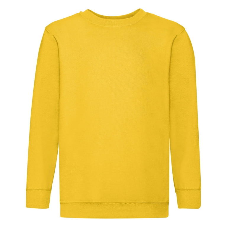Fruit of the store loom yellow sweatshirt