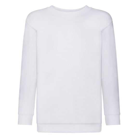 Fruit Of The Loom Childrens Big Boys Set in Sleeve Sweatshirt
