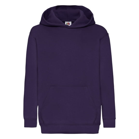 Fruit Of The Loom Childrens  Hooded Sweatshirt / Hoodie