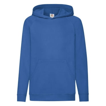 Fruit Of The Loom Childrens  Lightweight Hooded Sweatshirt / Hoodie