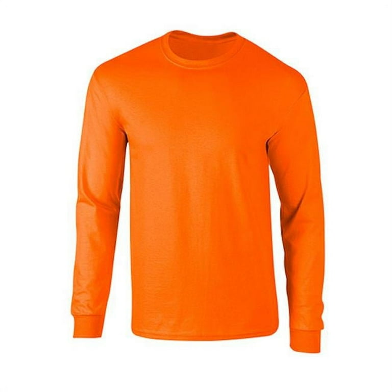 Fruit of the loom orange t shirt 2025
