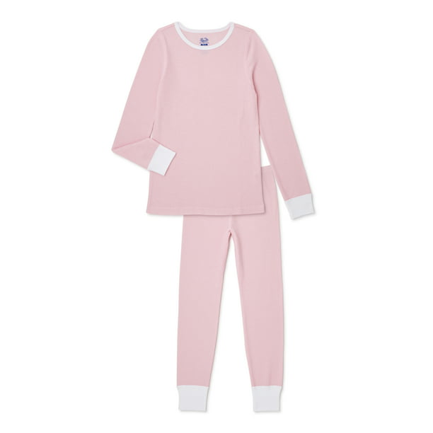 Fruit Of The Loom Girls Thermal Set, Waffle Weave Long Underwear, Sizes ...