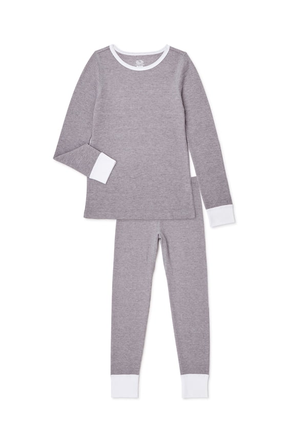Girls Thermal Set, Waffle Weave Long Underwear, Sizes 4-18