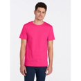 thumbnail image 1 of Fruit Of The Loom IC47M Iconic Unisex Short Sleeve Tee-Cyber Pink-4X, 1 of 1