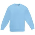 thumbnail image 1 of Fruit Of The Loom Kids Big Girls Classic 80/20 Set-In Sweatshirt, 1 of 3
