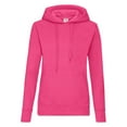 thumbnail image 1 of Fruit Of The Loom Ladies Lady Fit Hooded Sweatshirt / Hoodie, 1 of 2