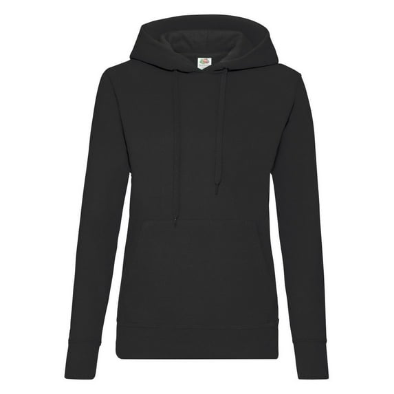 Fruit Of The Loom Ladies Lady Fit Hooded Sweatshirt / Hoodie