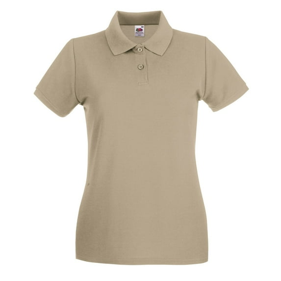 Fruit Of The Loom Ladies Lady-Fit Premium Short Sleeve Polo Shirt