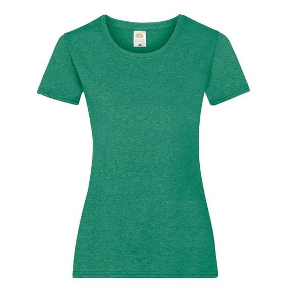 Fruit Of The Loom Ladies/Womens Lady-Fit Valueweight Short Sleeve T-Shirt (Pack