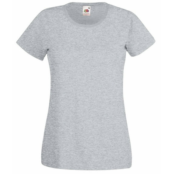 Fruit Of The Loom Ladies/Womens Lady-Fit Valueweight Short Sleeve T-Shirt