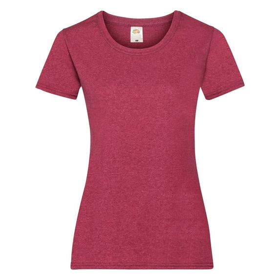 Fruit Of The Loom Ladies/Womens Lady-Fit Valueweight Short Sleeve T-Shirt