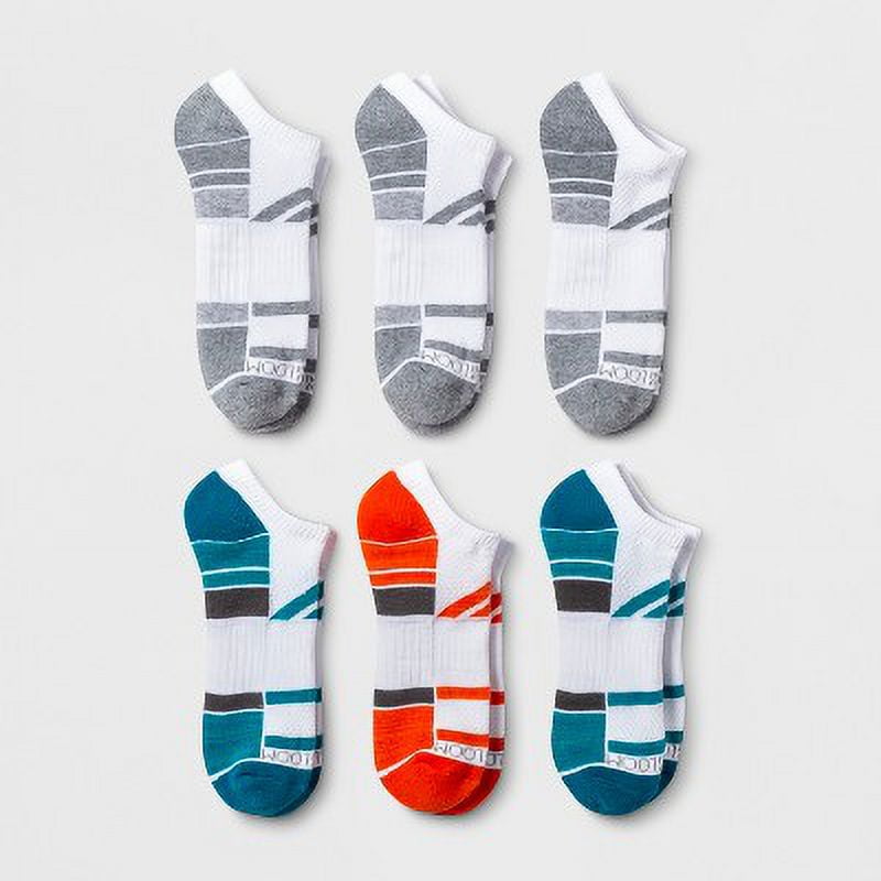 Fruit Of The Loom Men's 6-Pack Breathable Performance No-Show Socks ...