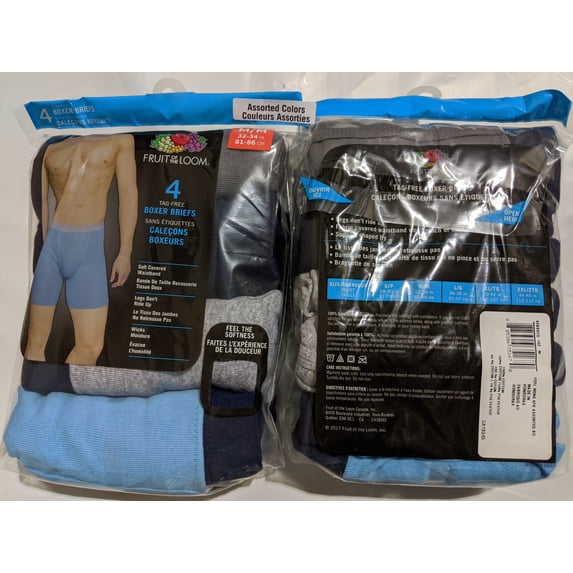 Fruit Of The Loom Men's CoolZone Boxer Briefs Plush Band,Assorted 4 Pack,Medium