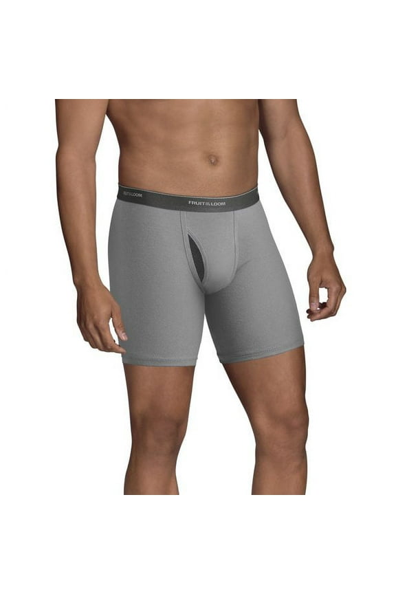 Men's Coolzone Fly Tag-Free Boxer Briefs,Multipack