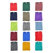 Fruit Of The Loom Men's Short Sleeve T-Shirts Multipack Regular Fit Knit Jersey Crewneck Irregular Tees Assorted 9-Pack 2XL