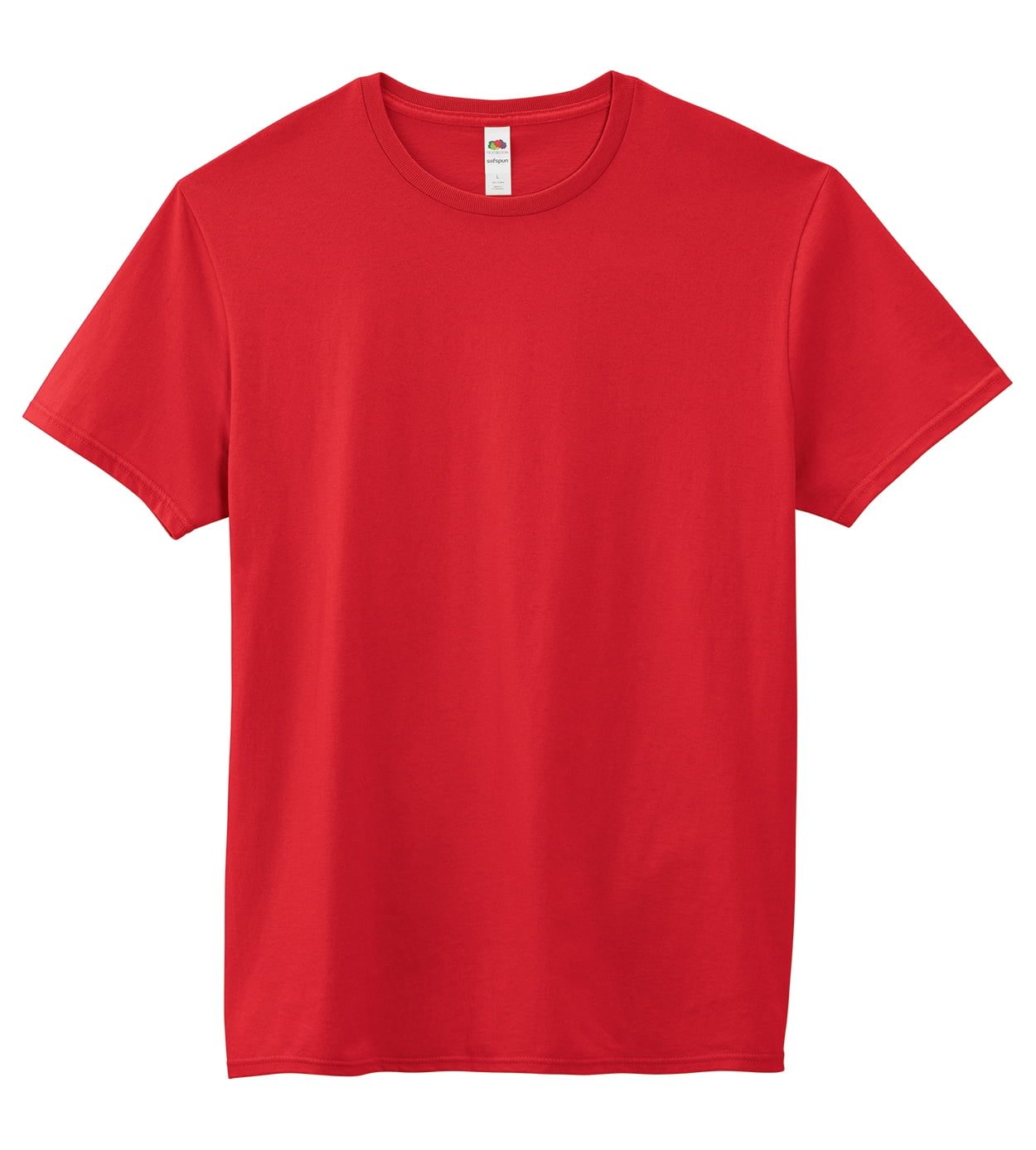 Fruit Of The Loom Men's Sofspun Crew T-Shirt - SF45R - Walmart.com