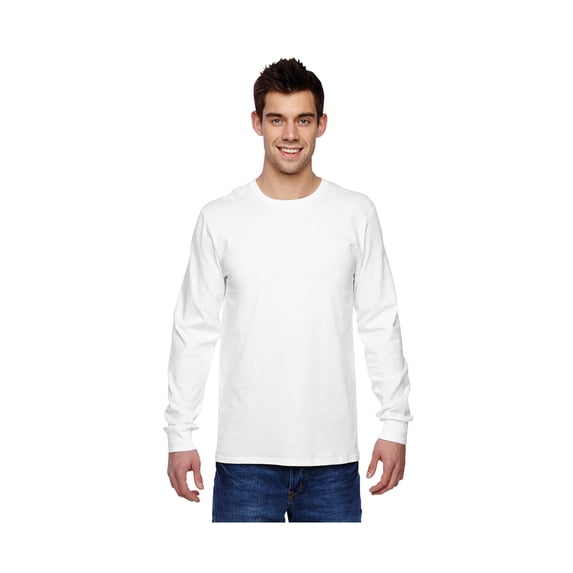 Fruit Of The Loom Men's Sofspun Shoulder Tape Rib Cuffs T-Shirt, Style SFLR