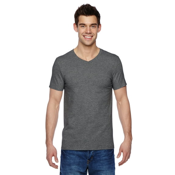 Fruit Of The Loom Men's Sofspun V-Neck T-Shirt - SFVR