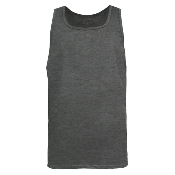 Fruit Of The Loom Men's Underwear Sleeveless Cotton Blend Tank Top Charcoal S