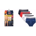 thumbnail image 1 of Fruit of the Loom Men's Fashion Briefs SURE FIT 5-PACK Assorted Color Size S-3XL, 1 of 2