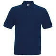 thumbnail image 1 of Fruit Of The Loom Mens 65/35 Heavyweight Pique Short Sleeve Polo Shirt, 1 of 3