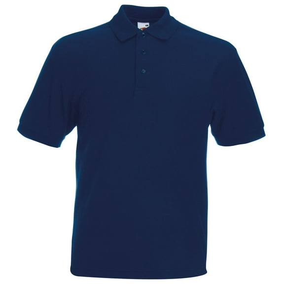 Fruit Of The Loom Mens 65/35 Heavyweight Pique Short Sleeve Polo Shirt