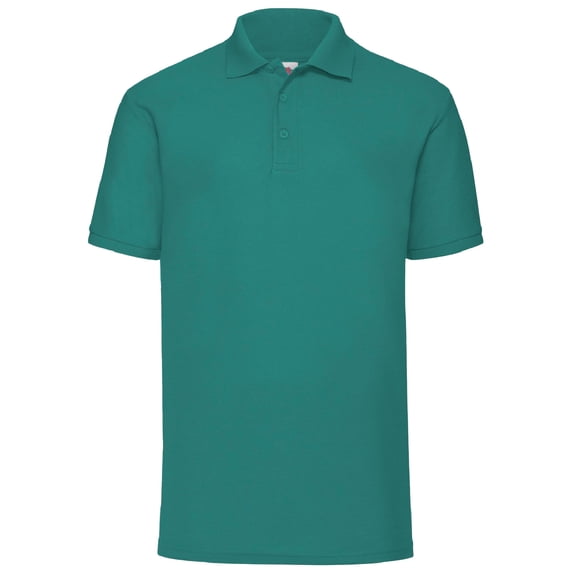 Fruit Of The Loom Mens 65/35 Pique Short Sleeve Polo Shirt