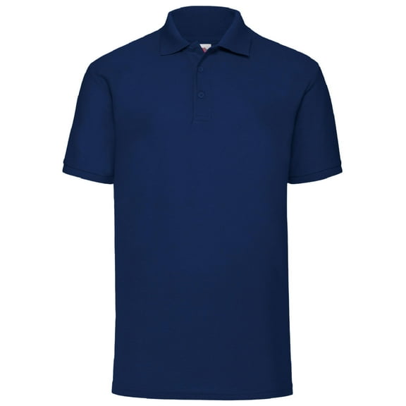 Fruit Of The Loom Mens 65/35 Pique Short Sleeve Polo Shirt
