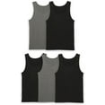thumbnail image 1 of Fruit Of The Loom Mens Essentials 5-Pack Pure Comfort Tanks, 1 of 2
