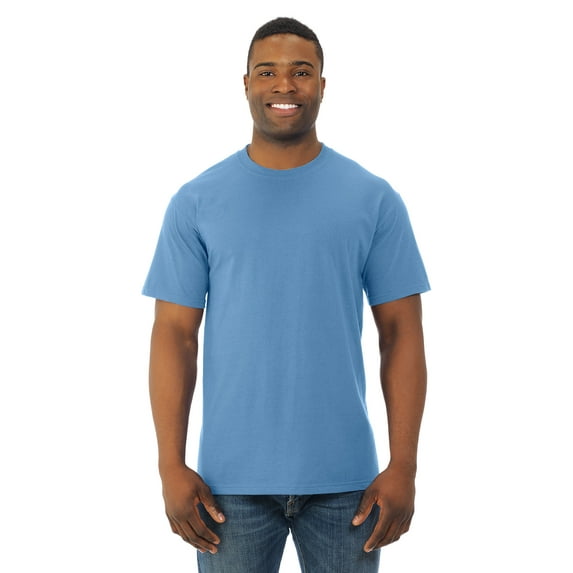 Fruit Of The Loom Mens HD Cotton Short Sleeve Crew T-Shirt, 2XL, Violet