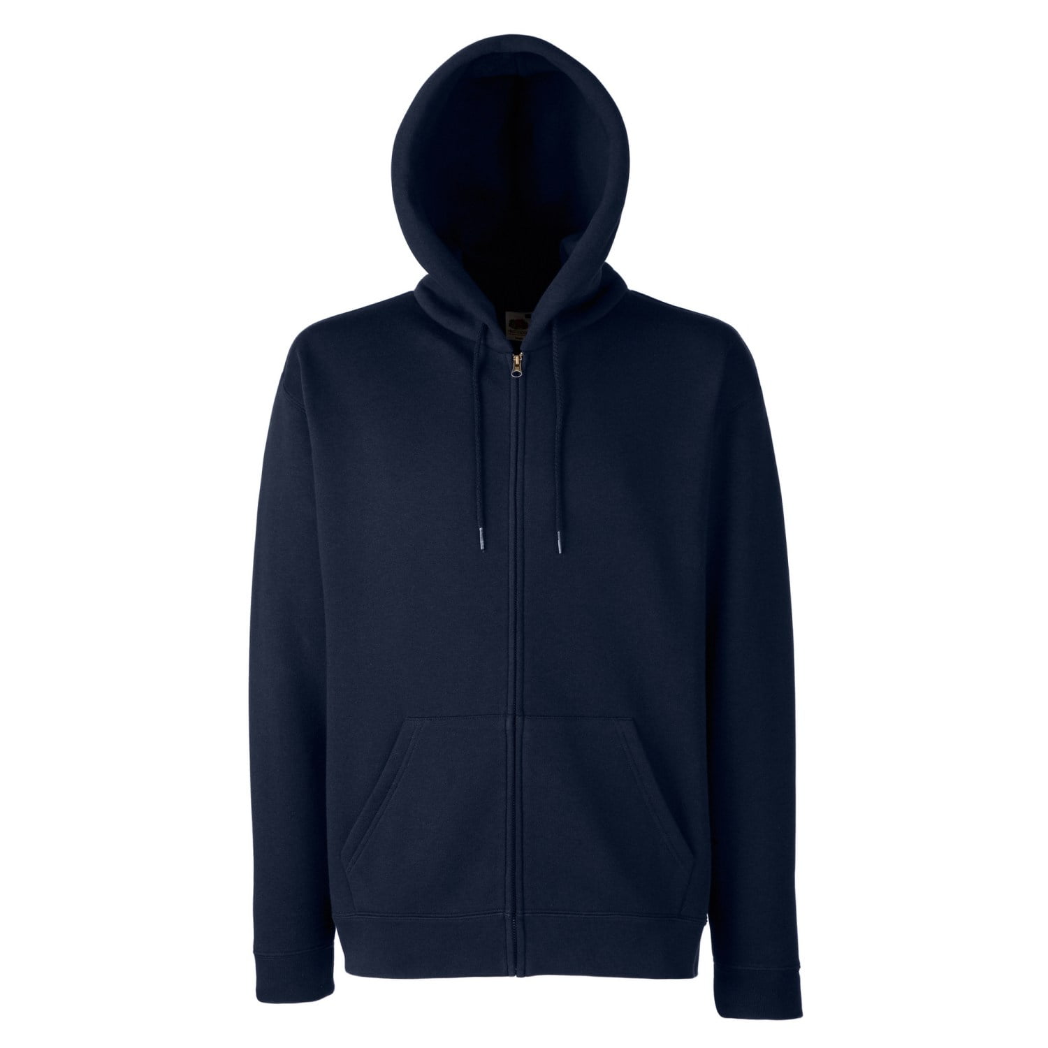 Fruit of The Loom Mens Hooded Sweatshirt Jacket S Deep Navy