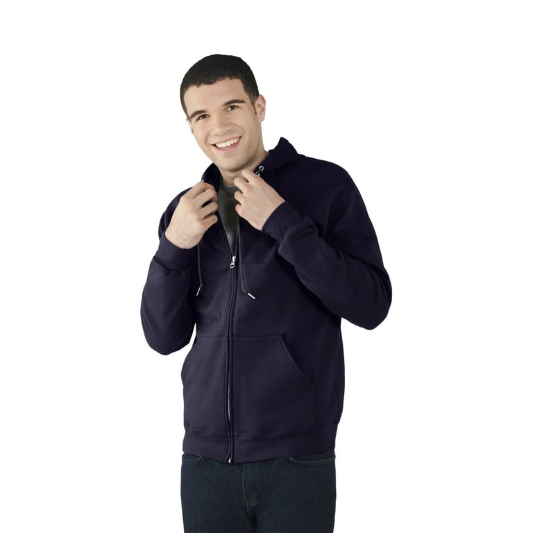 Fruit Of The Loom Mens Lightweight Full Zip Jacket / Hoodie